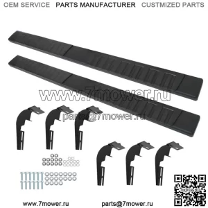 Quad Cab 6-дюймовая черная подножка Nerf Bar Side Step H для Dodge Ram 2009-2018 гг.