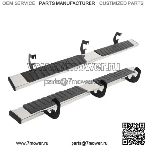 6-дюймовая подножка, подходит для 19-23 Silverado/Sierra Crew Cab Nerf Bars, боковые ступеньки SS