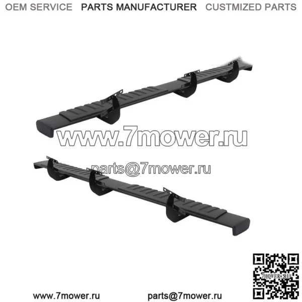 Подножки для Dodge Ram 1500 Quad Cab 2019-22 2019-22 гг., боковые пороги Nerf Bars 6 дюймов, черные