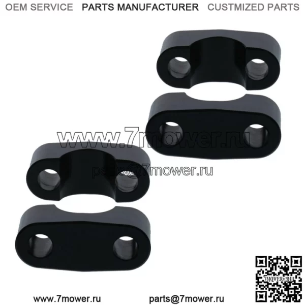 Зажимы для крепления руля для Ski-Doo заменяют OEM-№ 506152750 и 506152751.