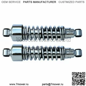 Комплект задних амортизаторов Ultima 11.25 Chrome в сборе Harley Big Twin Sportster (Для: Harley-Davidson)