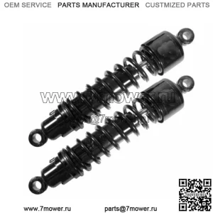 Пара 12-дюймовых амортизаторов Progressive Black 412 Heavy Duty Performance Harley Dyna 91-2017 (для: Harley-Davidson)