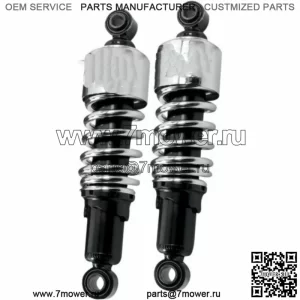 Новый комплект занижения задних амортизаторов Burly Chrome 10,5" Slammer 1984-2020 Harley Touring (Для: Harley-Davidson)