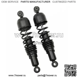 Черные 12-дюймовые азотные задние амортизаторы Harley Touring 85-2020 (Для: Harley-Davidson)