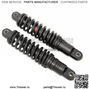 Черная 12-дюймовая задняя подвеска Регулируемые амортизаторы Harley Touring 80+ (Для: Harley-Davidson)