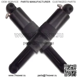 Задние алюминиевые пневматические амортизаторы Dirty Air Black, пара подвесок Harley V-Rod 01-20 (для: Harley-Davidson)