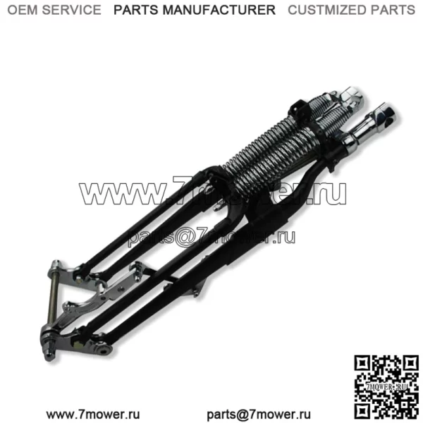 Черная вилка Springer Harley Davidson - Image 3