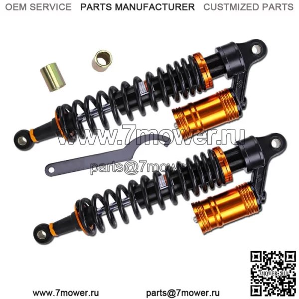 15 3/4 "400 мм воздушные амортизаторы ATV для Yamaha YFZ 450 Raptor 700 660 Banshee