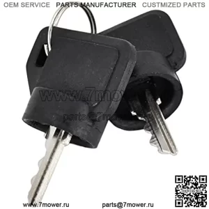 09287000 04331700 (2) Ключ зажигания Совместим с Gravely Ariens Newer Pro Stance 36 48 52 60 Совместим с John Deere Bunker Rake & Field 1200 1200A 800 V40