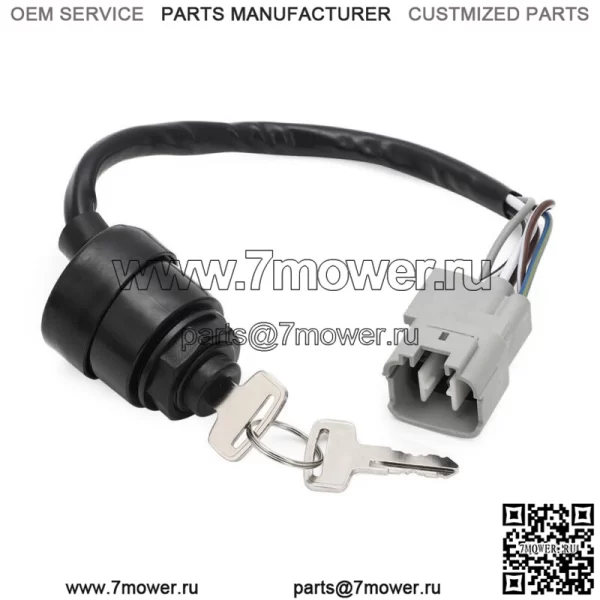 Переключатель ключа зажигания подходит для Kawasaki KAF1000 Mule PRO DX/DXT 2016-2017 2018 2019 (для: более одного автомобиля)