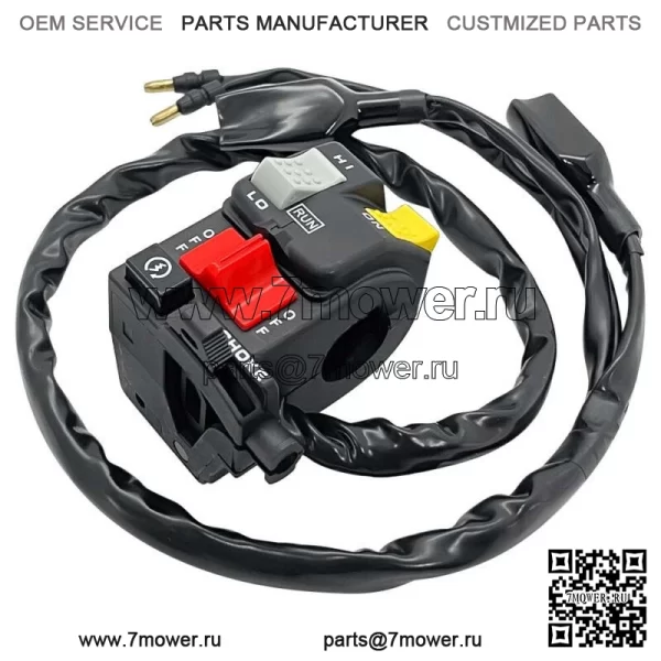 Фара Start Kill Switch Stop Hi Lo для Honda TRX250 FourTrax 1985 1986 1987 (Для: Honda) - Image 3