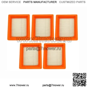 5 воздушных фильтров 14 083 15-S/14083 16-S подходят для двигателя газонокосилки Kohler XT650 XT675