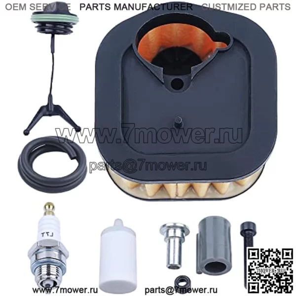 Воздушный фильтр Tune Up Pro для Husqvarna 385XP 390XP 385 390 Для бензопилы, деталь 537009301, Воздушный фильтр, Крышка топливного бака, Уловитель, Свеча зажигания, Топливопровод, Топливный фильтр - Image 3