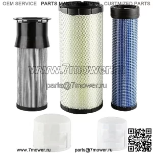 RE68048 MIU800645 M806419 LVA13065 Комплект фильтров, совместимый с компактным трактором John Deere 3120 3320 3520 3720 4105
