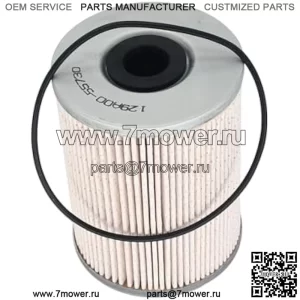 MIU802421 Фильтр сепаратора топливной воды с уплотнительным кольцом, совместимый с John Deere 1570 1575 1600 3032E 317G 318E 320G 332G 4044M 4044R 4052M 4052R 7400A 7500A