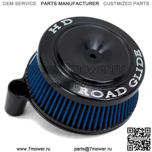 Впускной фильтр воздухоочистителя Black Sucker High Flow Cover ROAD GLIDE Cover Harley Big (Для: Harley-Davidson)