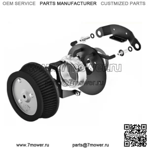 Комплект Vance & Hines VO2 Naked Air Cleaner, впускная ступень 1 Harley Touring Softail (Для: Harley-Davidson)