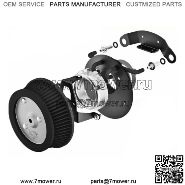 Комплект Vance & Hines VO2 Naked Air Cleaner, впускная ступень 1 Harley Touring Softail (Для: Harley-Davidson)