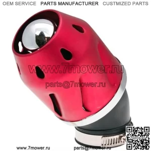 Peugeot Speedfight Vivacity Trekker 100 Grenade Sports Air Filter Красный Угловой...