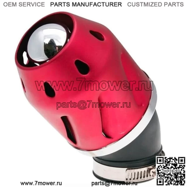 Peugeot Speedfight Vivacity Trekker 100 Grenade Sports Air Filter Красный Угловой...