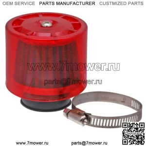Peugeot Vivacity 2 50 AC 2T 38 мм Прямоточный воздушный фильтр красный