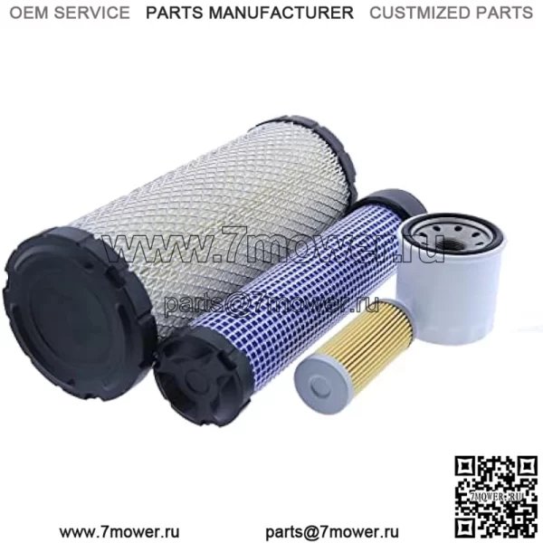 Комплект фильтров M806418 M801101 M131802 M131803 для компактного универсального трактора John Deere 2305 - Image 4