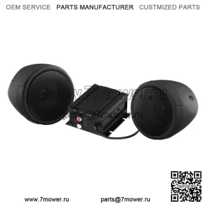 АУДИОСИСТЕМА BLUETOOTH С 2 ДИНАМИКАМИ, 600 Вт, ЧЕРНАЯ YAMAHA RHINO VIKING UTV (подходит для Yamaha Rhino 660)