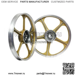 КОМПЛЕКТ СПОРТИВНЫХ ДИСКОВ KAWA-GTO 555 1.40X17(F) 1.60X17(R) ДЛЯ SUZUKI RC GOLD