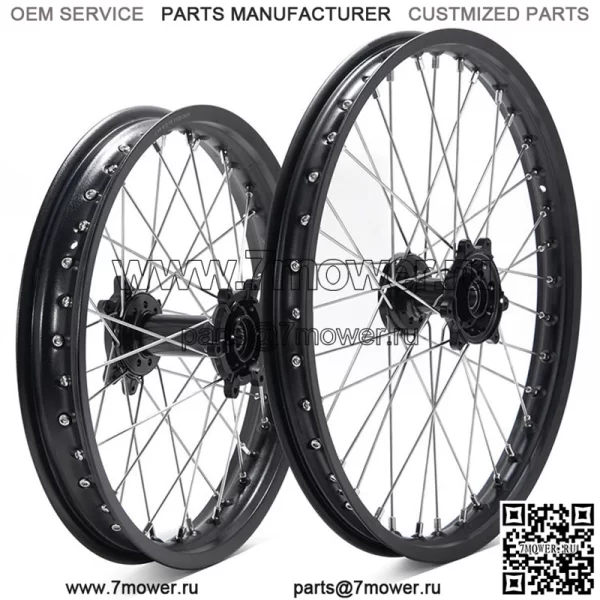 Комплект дисков передних и задних колес Dirt eBike 21×1,6 дюйма и 18×2,15 дюйма для Surron Ultra Bee - Image 4