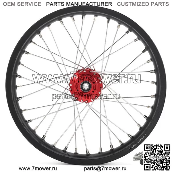 Обод заднего колеса Dirt eBike 18 дюймов × 2,15 дюйма для SurRon Light Bee/Segway X160 X260 - Image 3