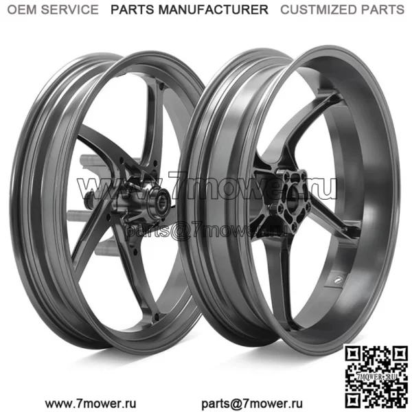 Оптовый комплект кованых колес для мотоцикла 17*3,0 и 17*4,0 для KOVEMOTO Cobra 321RR - Image 2