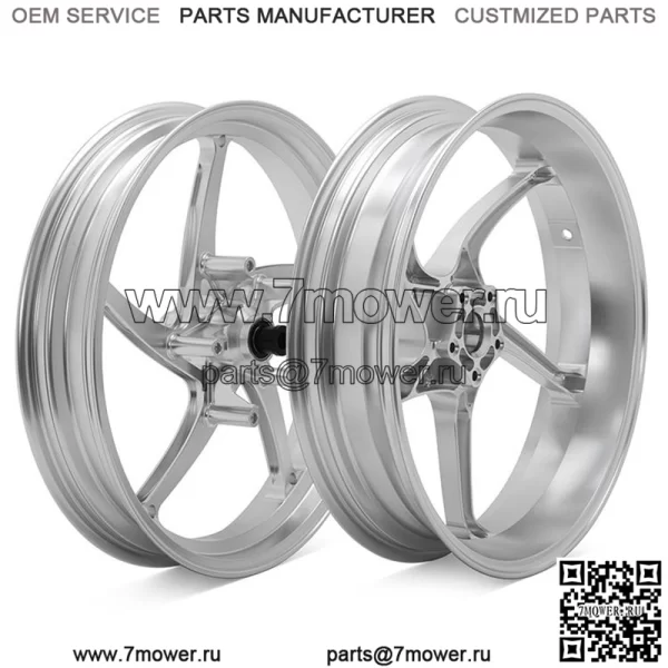 Оптовый комплект кованых колес для мотоцикла 17*3,0 и 17*4,0 для KOVEMOTO Cobra 321RR - Image 3