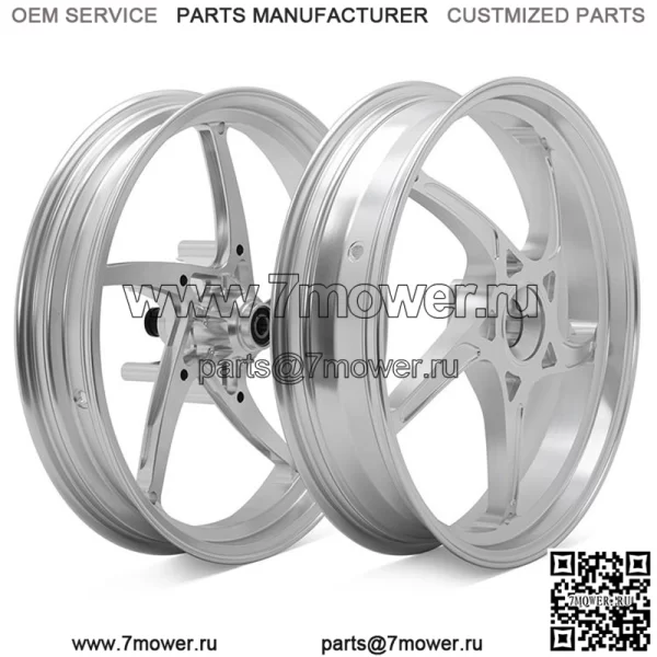 Оптовый комплект кованых колес для мотоцикла 17*3,0 и 17*4,0 для KOVEMOTO Cobra 321RR - Image 4