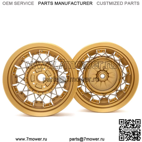 Изготовленные на заказ комплекты колес Vespa Rim 12 дюймов со спицами для Vespa Sprint/Primavera/GT/GTS/GTV - Image 2