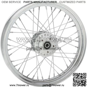Хромированный передний диск с 40 спицами, 19 x 2,5 дюйма Harley Sporster XL Dyna FXD 2000-2004 (Для: Harley-Davidson)