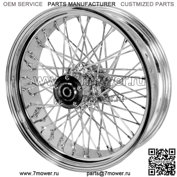 V-Factor 16 x 3,5 Хромированный обод переднего колеса с 60 спицами 84-99 Harley Softail SD (Для: Harley-Davidson)