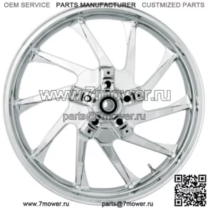 Обод колеса Coastal Moto Chrome Hurricane Precision 21 3,5 08+ Harley Touring ABS (Для: Harley-Davidson)