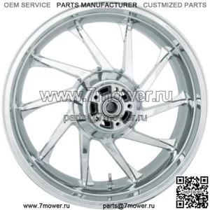 Coastal Moto Chrome Hurricane Precision Wheel RIm 18 5.5 09+ Harley Touring ABS (Для: Harley-Davidson)