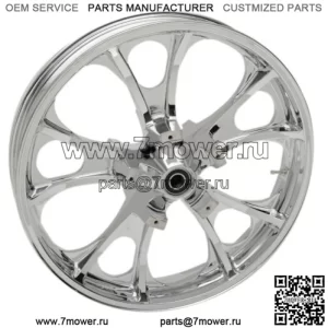 Coastal Moto Chrome Largo Precision Front 21 3.5 Обод колеса 2008+ Harley Touring (Для: Harley-Davidson)