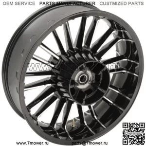 Coastal Moto Black Cut Atlantic Precision Wheel Rim 18 5.5 2009+ Harley Touring (Для: Harley-Davidson)