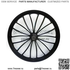 Черный Manhattan, обод переднего колеса размером 23 x 3,5 дюйма Harley Touring Softail Chopper (для: Harley-Davidson)
