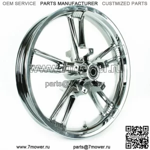Хромированный усиленный литой диск переднего колеса Enforcer 21 3,5 Harley Touring 08- (Для: Harley-Davidson)