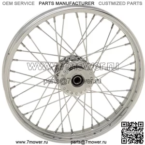 Хромированный обод переднего колеса с 40 спицами, 21 x 2,15 дюйма Harley Sportster XL 883 1200 12-19 (для: Harley-Davidson)