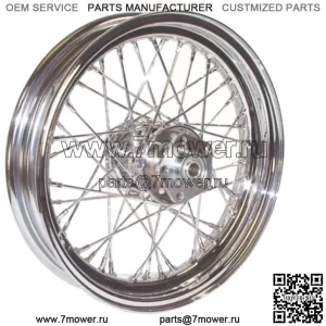 Хромированная трубка 16 x 3, 40 спиц, обод заднего колеса Harley Softail Touring Dyna 00-07 (Для: Harley-Davidson)