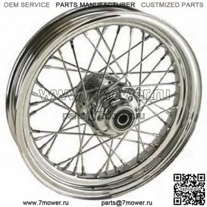 Хромированные передние колеса 16 x 3,00 дюйма 00-06 Harley Softail FXST 41 мм / 00-05 Dyna FXDWG (для: Harley-Davidson)