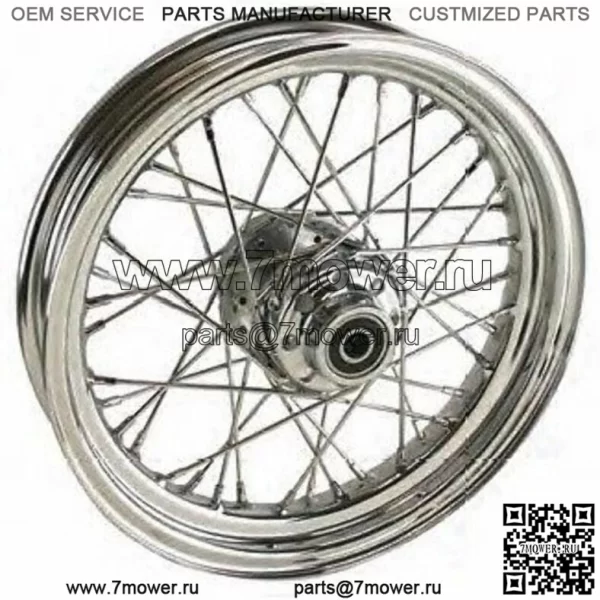 Хромированные передние колеса 16 x 3,00 дюйма 00-06 Harley Softail FXST 41 мм / 00-05 Dyna FXDWG (для: Harley-Davidson)