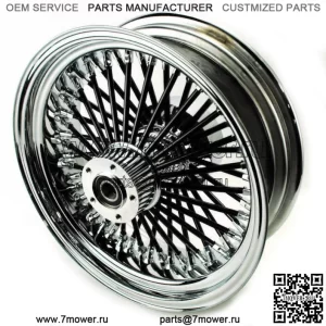 18 X 5,5, черные спицы, 52 спицы Fat Mammoth, задний обод Harley Touring 09-2023 (Для: Harley-Davidson)