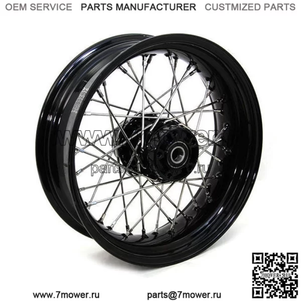 16x5 дюймов для Harley Davidson OEM качество лучшее стальное колесо со спицами - Image 3