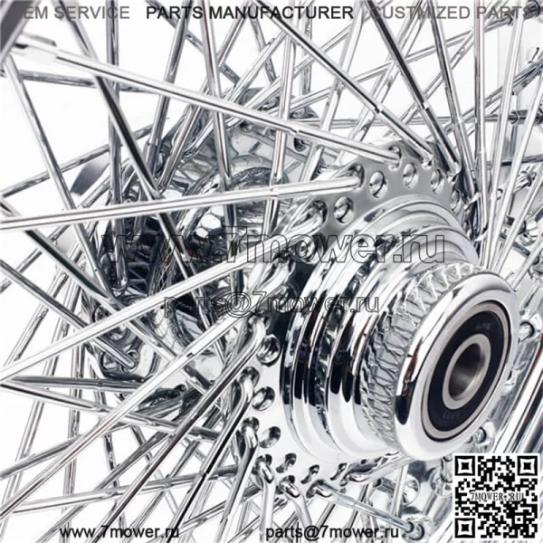 Колеса мотоцикла со спицами на заказ для деталей Harley Davidson - Image 4