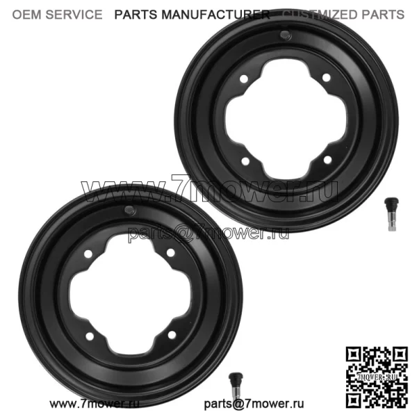 Диски передних колес для Yamaha Warrior 350 YFM350 1989-1990 1997-2004 гг. - Image 4